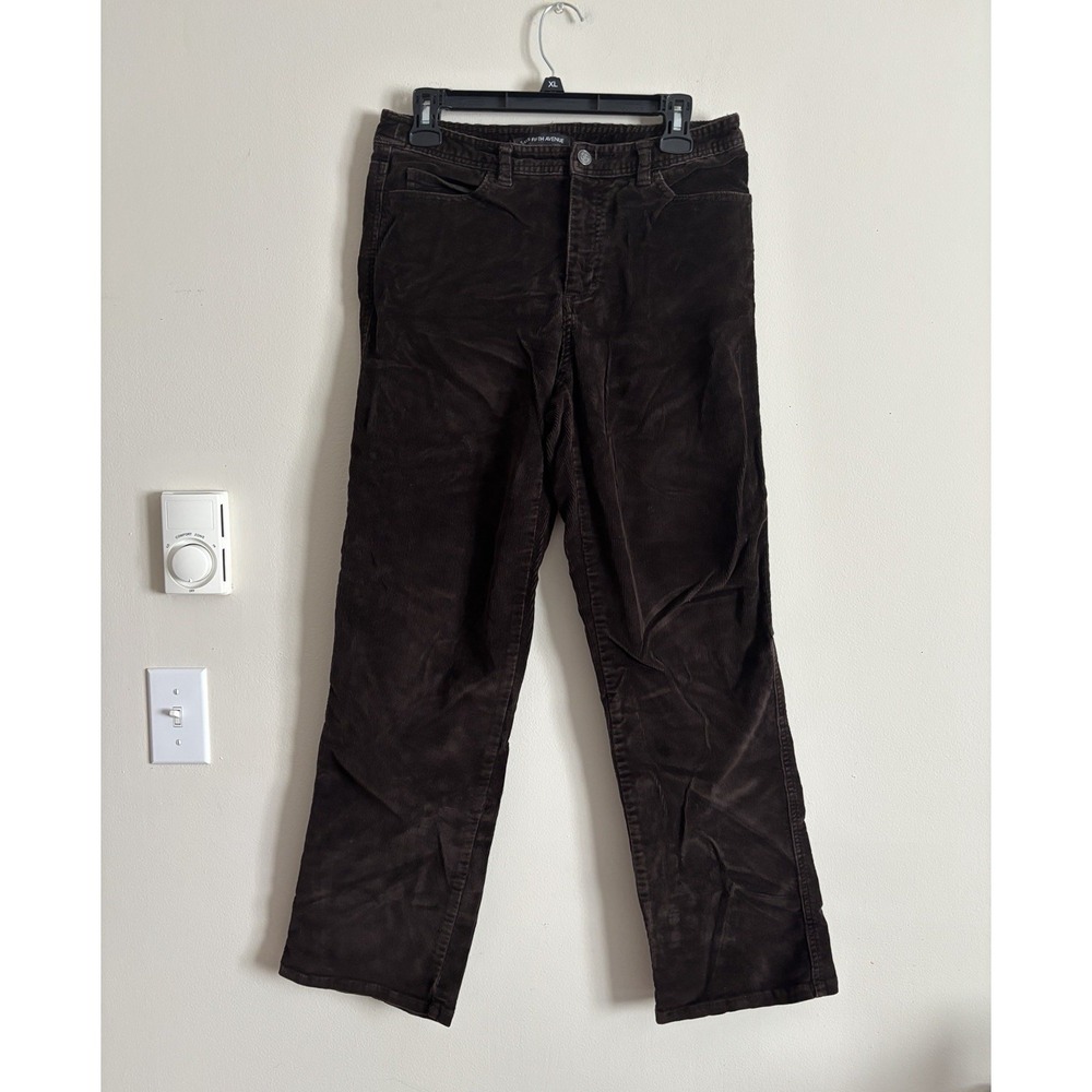 Y2K Vintage 2000s Corduroy Jeans Chocolate Brown Womens‎ 10 Saks Fifth Avenue